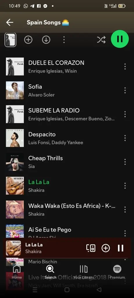 Compartir música